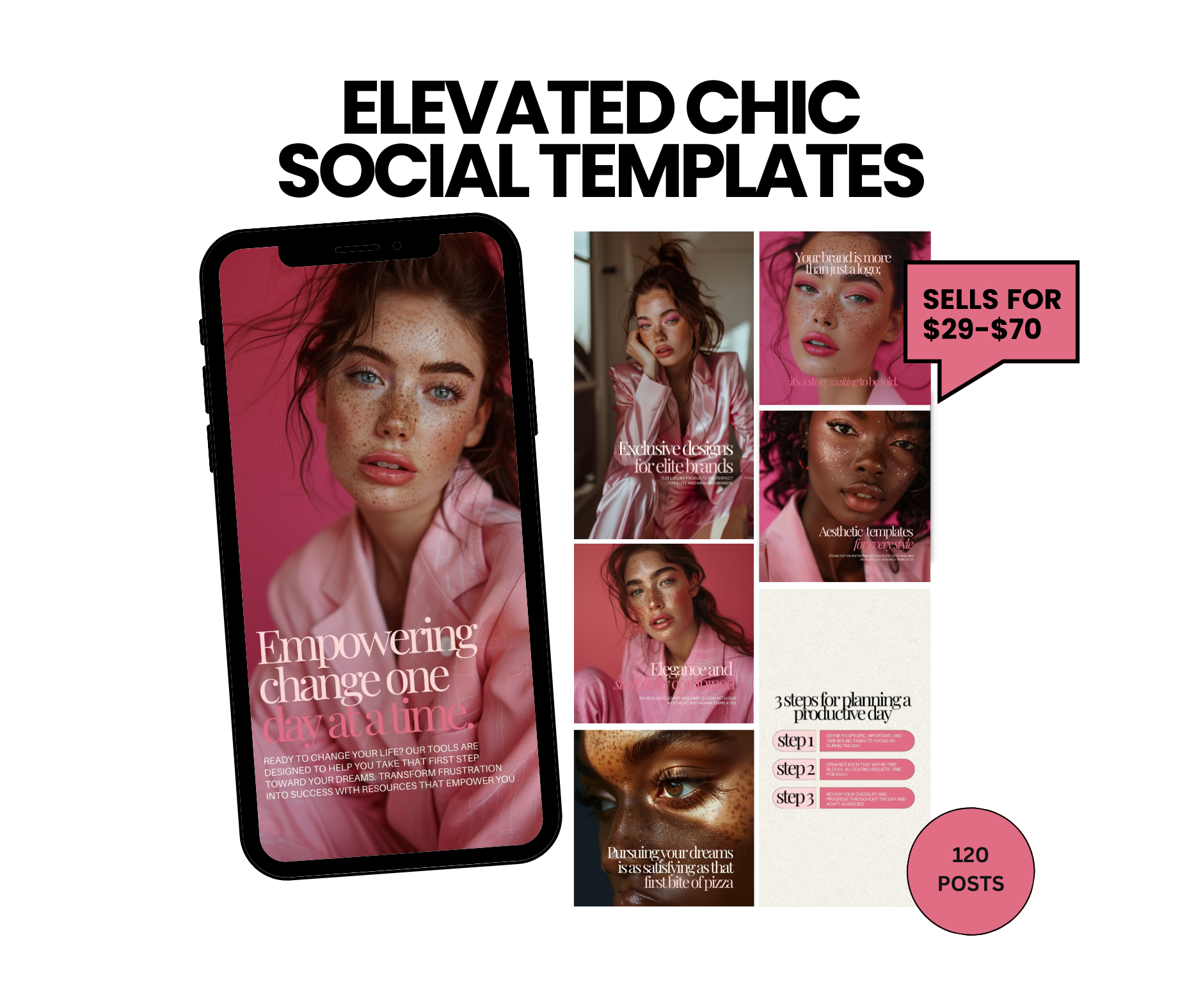Ecommerce Facebook Post Canva Templates