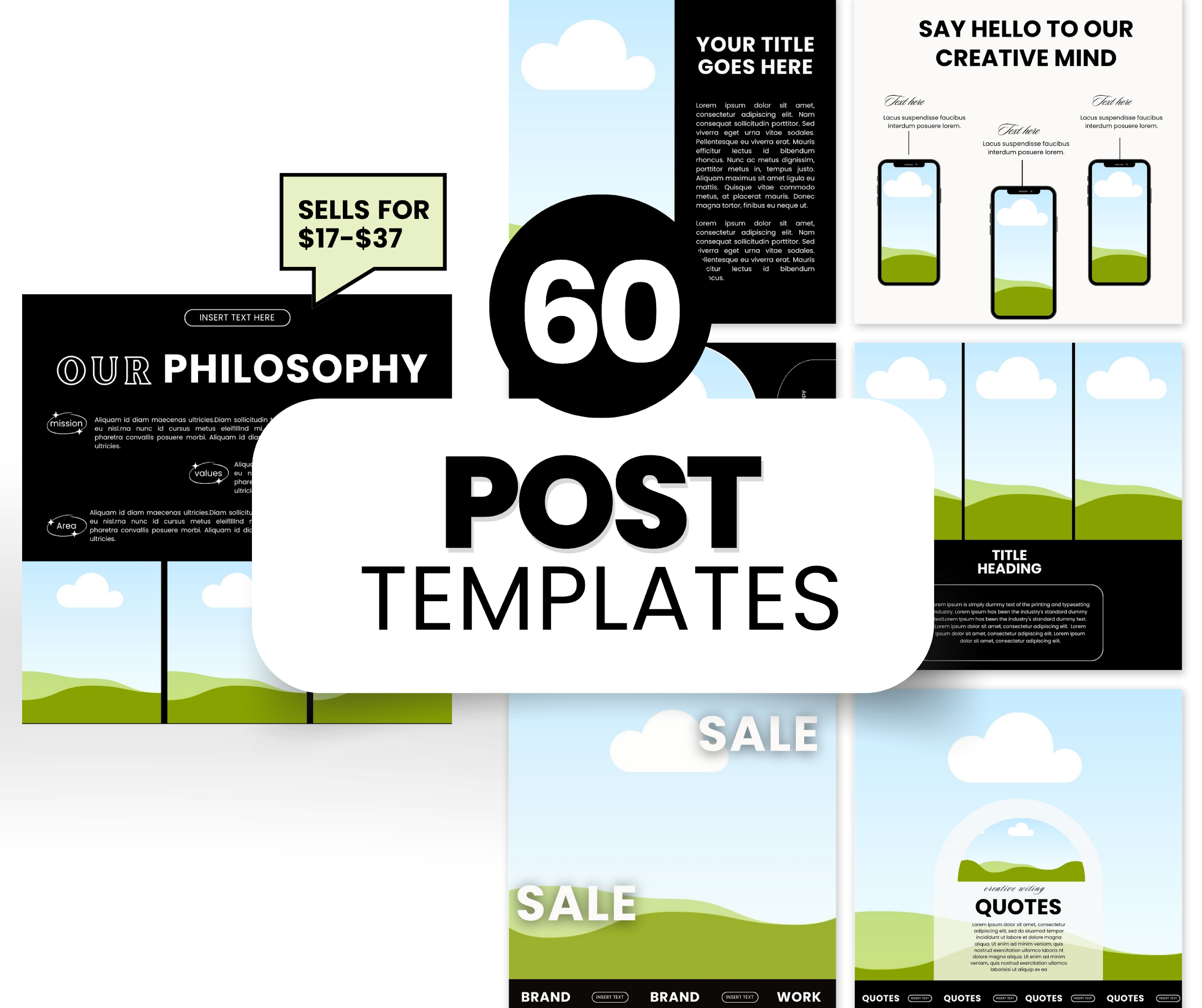 Ecommerce Facebook Post Templates