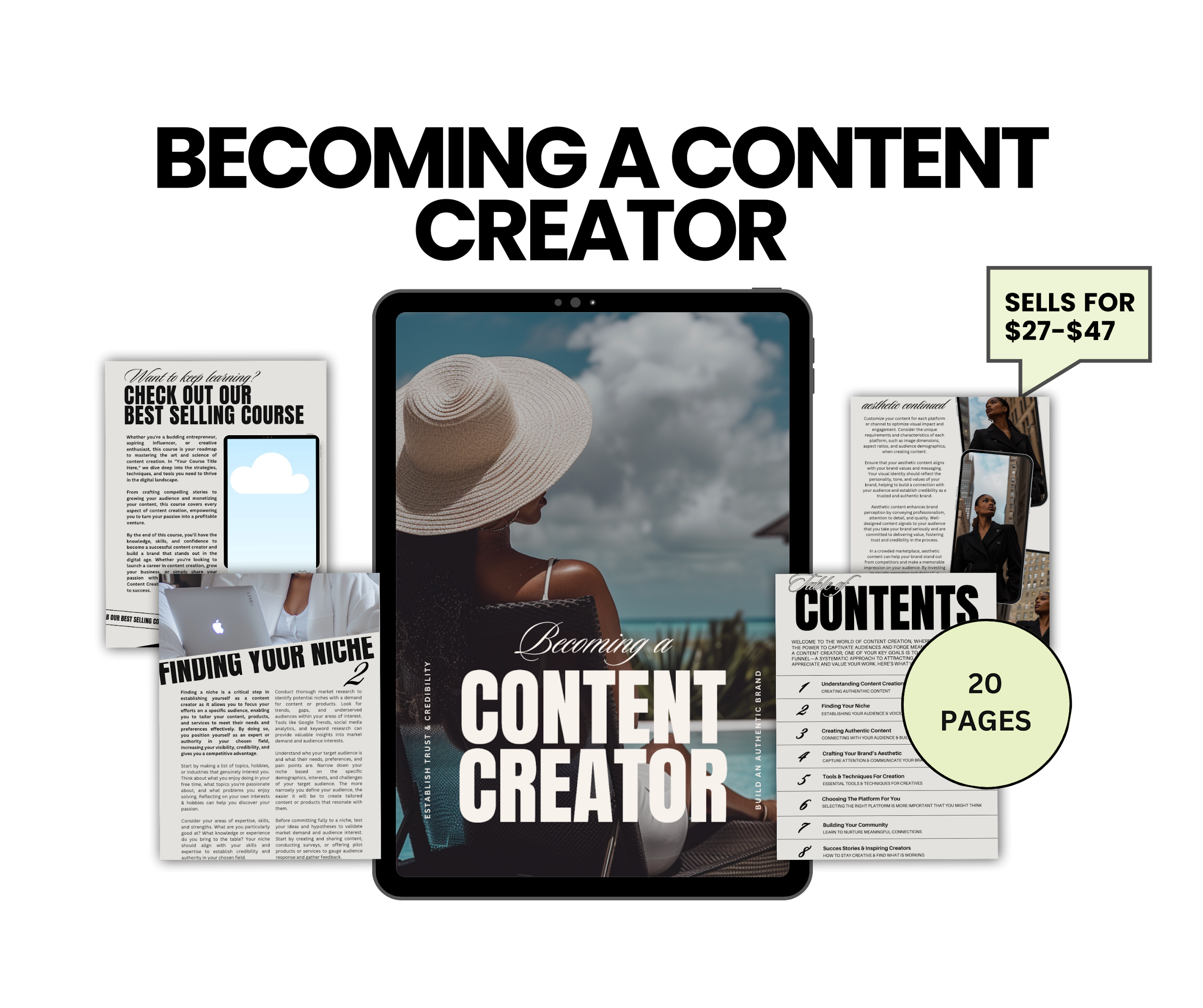 Digital Planner Canva Templates