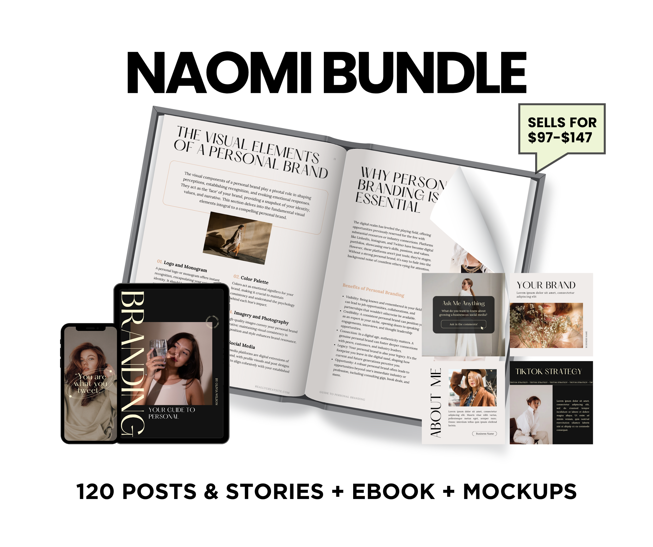 Ebook & Course Bundle Canva Templates