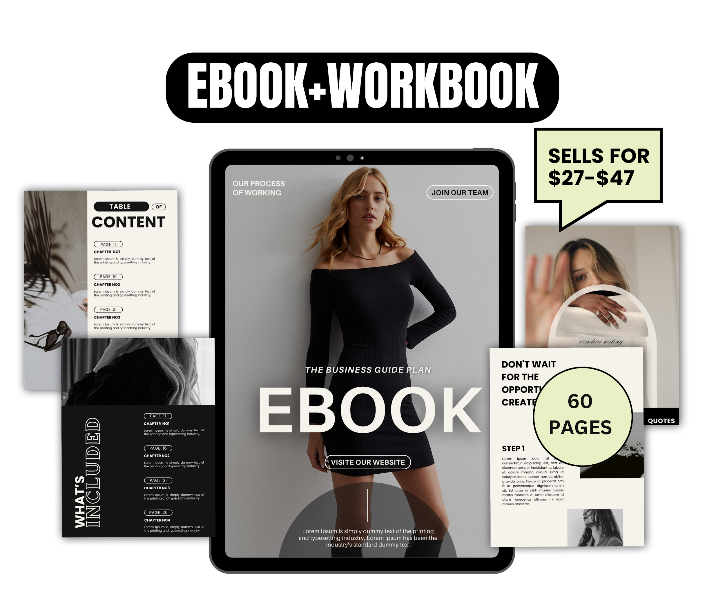 Canva E-Book Planner Templates