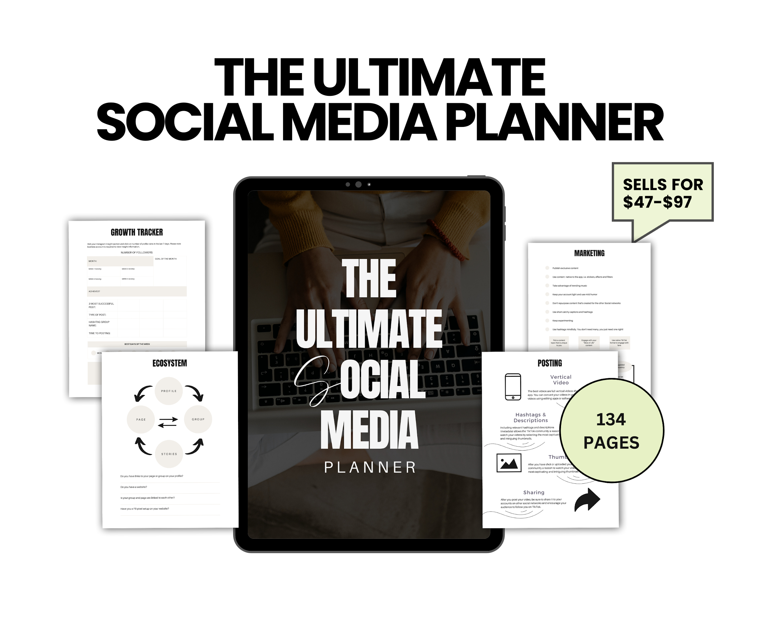 Digital Planner Canva Template